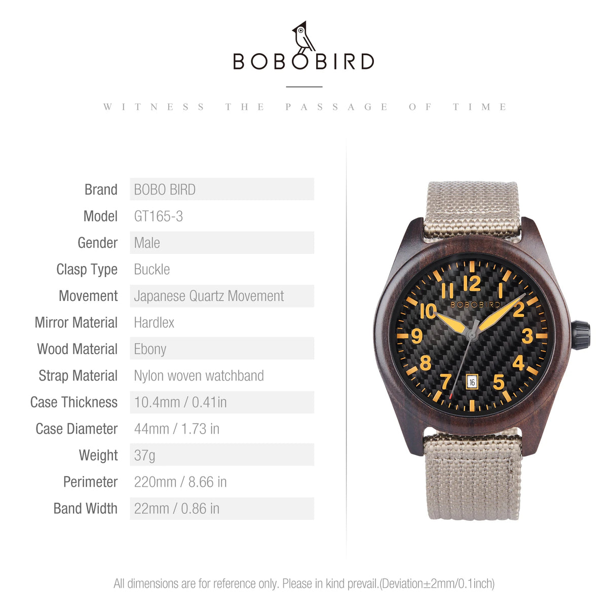 Bobo Bird GT165-3A